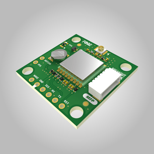 FoBE Breakout L76K multi-constellation GNSS GPS module with Quectel L76K and U.FL antenna connector