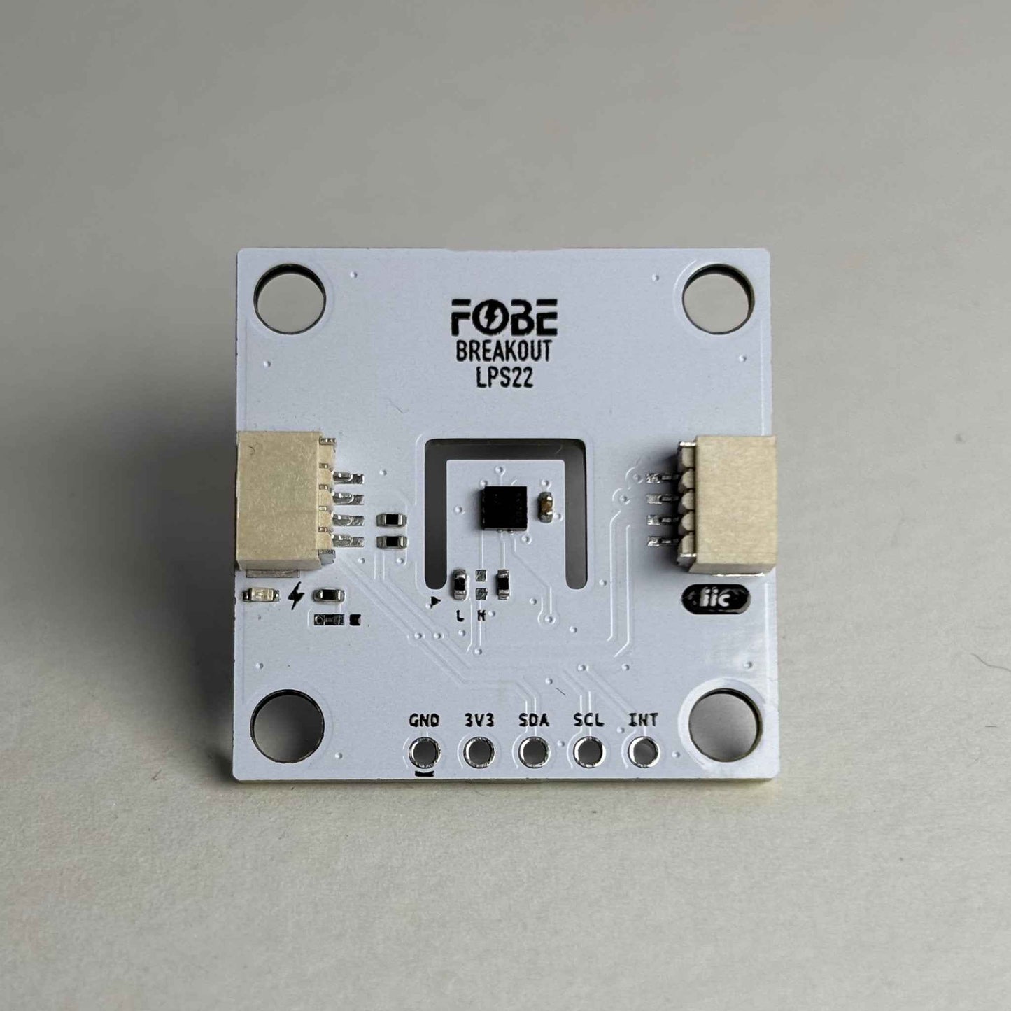 FoBE Breakout LPS22 digital pressure sensor for altimeter and weather station applications