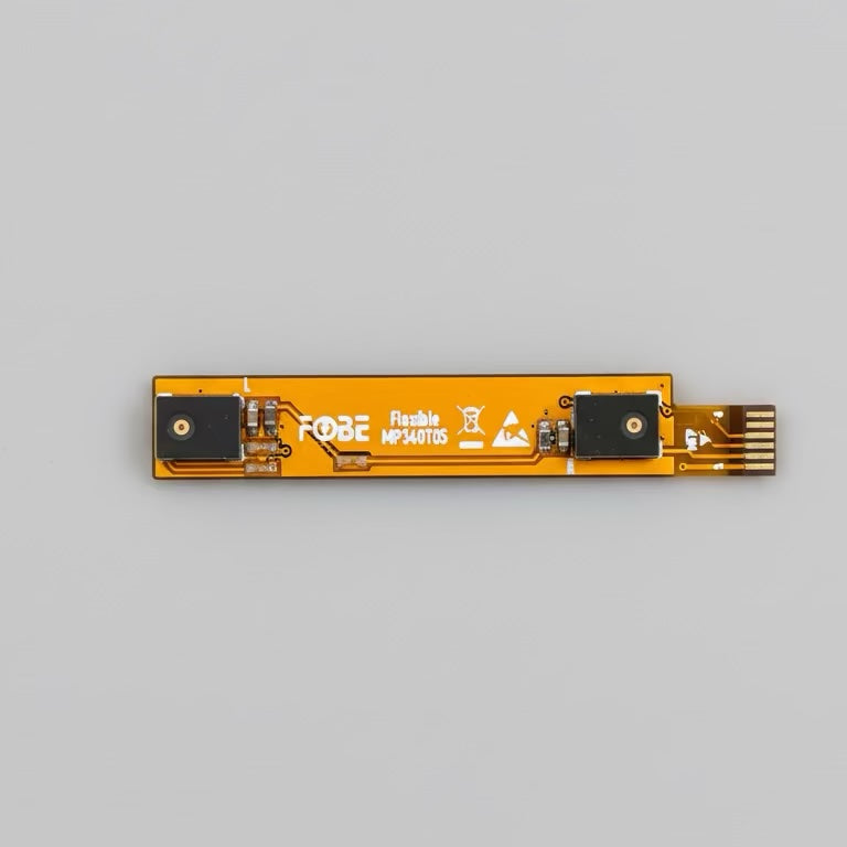 FoBE Flexible MP34DT05 dual-channel MEMS digital microphone module with ST MP34DT05 sensors