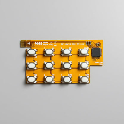 FoBE Flexible Keypad FPC expansion module with TCA8418 key scanning chip