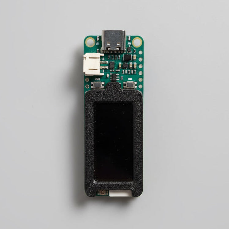 FoBE Quill ESP32S3 Mesh IoT board showing ESP32-S3 SoC and SX1262 LoRa module