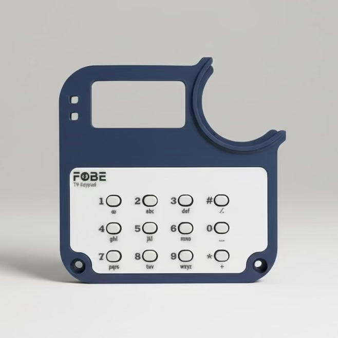 FoBE Flexible Keypad 12-key expansion module with PLA Panel and PET sticker