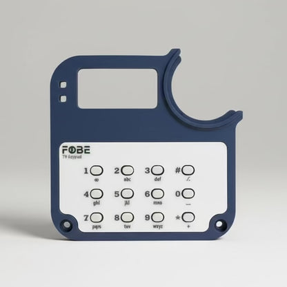 FoBE Flexible Keypad 12-key expansion module with PLA Panel and PET sticker