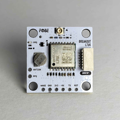 FoBE Breakout L76K GPS BeiDou GLONASS Galileo positioning module with AGNSS support