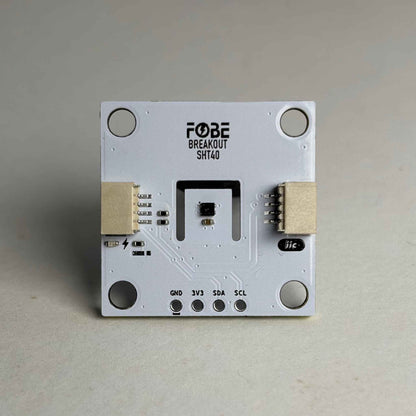 FoBE Breakout SHT40 ultra-low power climate sensor with ±1.5%RH and ±0.1°C accuracy

