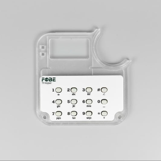 FoBE Flexible Keypad 12-key T9 input module with transparent resin panel

