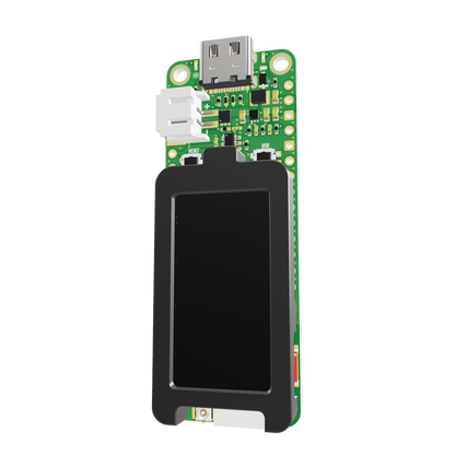 3D Model Detail View of the FoBE Quill ESP32S3 Mesh IoT Board