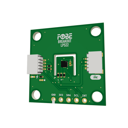 FoBE Breakout LPS22 - Barometric Pressure Sensor 3D Model