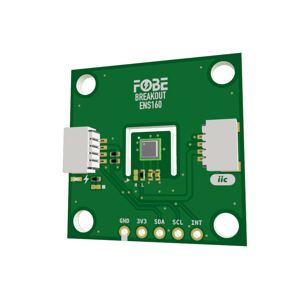 FoBE Breakout ENS160 - Air Quality Sensor 3D model
